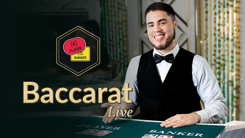 Live baccarat tafel