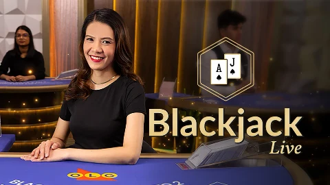 Live blackjack tafel
